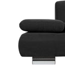 Max Winzer Sofa 2-Sitzer Terrence schwarz
