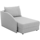 Max Winzer Recamiere Armlehne links Tobi hellgrau