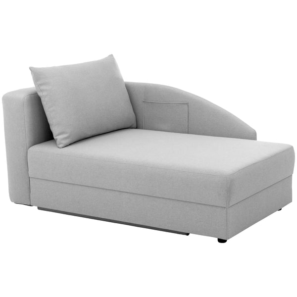Max Winzer Recamiere armrest right Tobi light grey