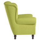 Fauteuil à oreilles Max Winzer Vary pomme