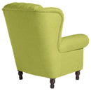 Fauteuil à oreilles Max Winzer Vary pomme