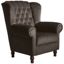 Max Winzer wingback chair Vary brown