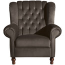 Max Winzer wingback chair Vary brown