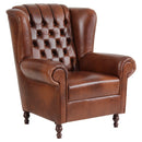 Max Winzer wingback chair Vary brown