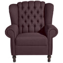 Max Winzer Ohrenbackensessel Vary burgund