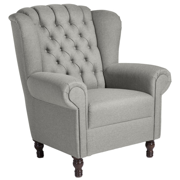 Max Winzer wingback chair Vary light grey
