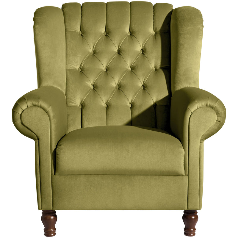 Max Winzer Ohrenbackensessel Vary oliv
