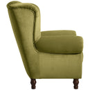 Max Winzer wingback chair Vary olive