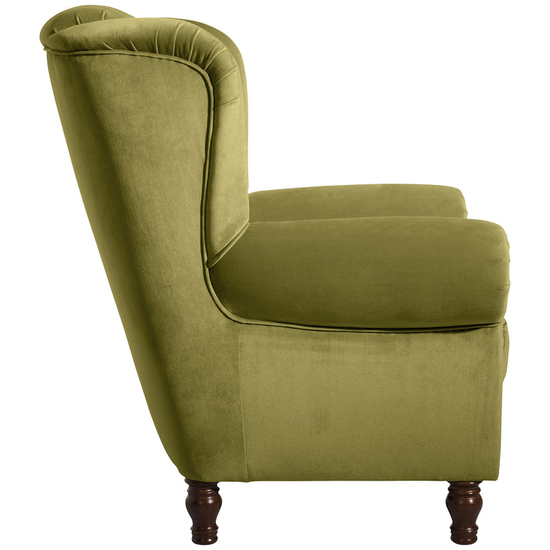 Max Winzer Ohrenbackensessel Vary oliv