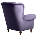 Max Winzer wingback chair Vary purple