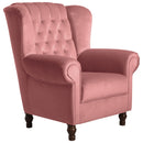 Max Winzer Ohrenbackensessel Vary rosé