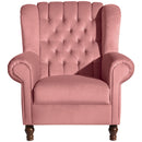 Max Winzer Ohrenbackensessel Vary rosé