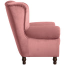 Max Winzer Ohrenbackensessel Vary rosé
