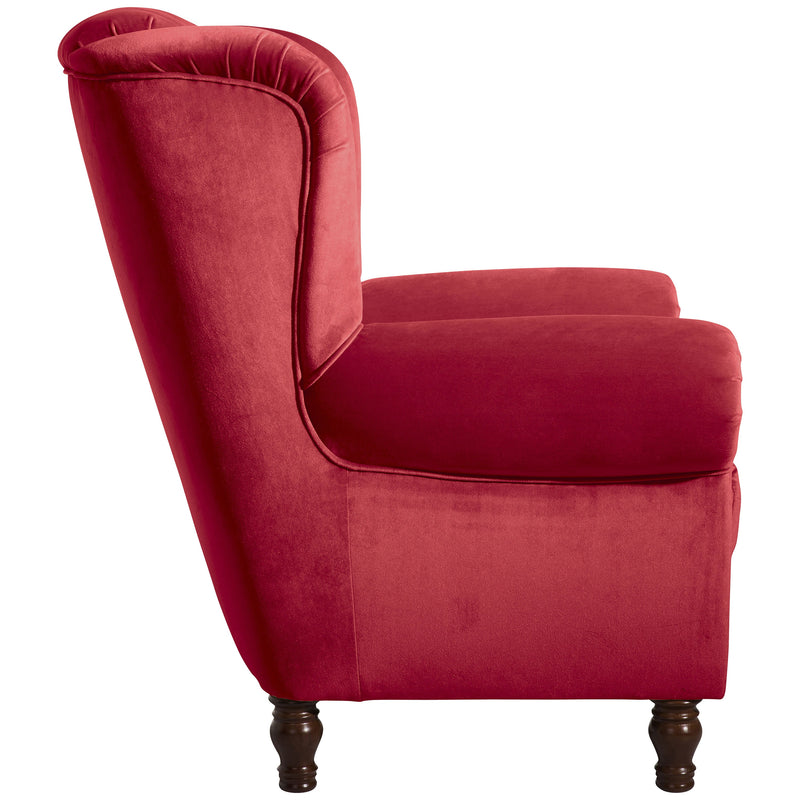 Max Winzer Ohrenbackensessel Vary rot