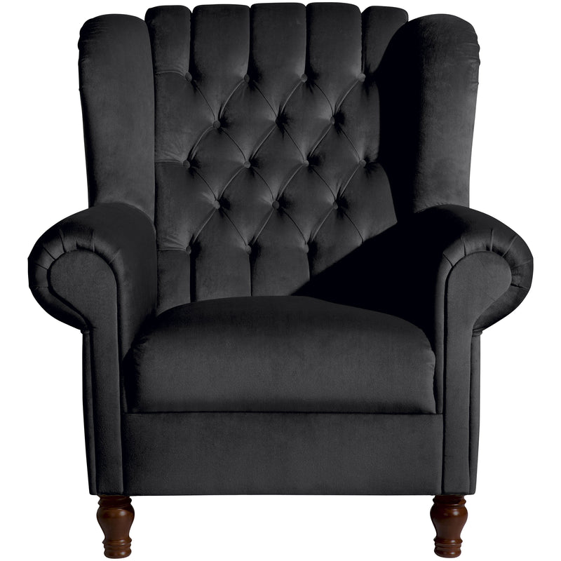 Max Winzer wingback chair Vary black