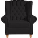 Max Winzer Ohrenbackensessel Vary schwarz