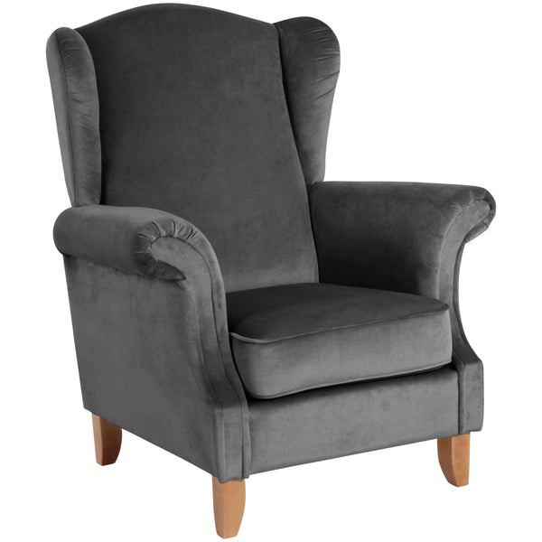 Max Winzer wingback chair Verita anthracite