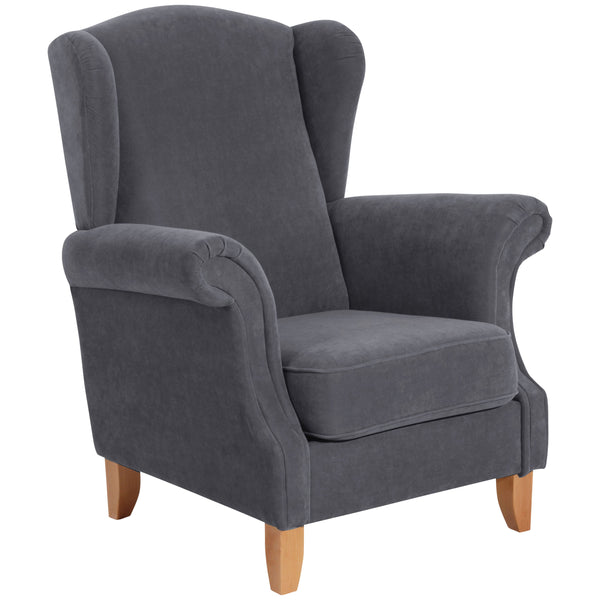Max Winzer wingback chair Verita anthracite