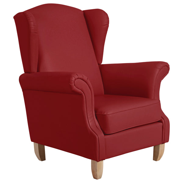 Max Winzer wingback chair Verita chili
