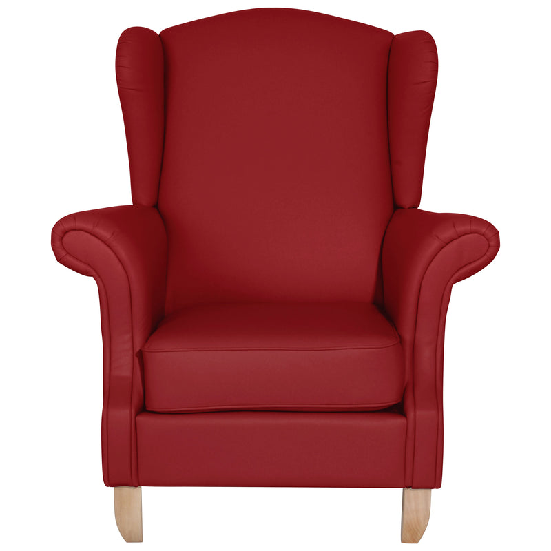 Max Winzer wingback chair Verita chili