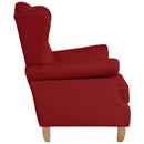 Fauteuil à oreilles Max Winzer Verita Chili