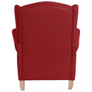 Fauteuil à oreilles Max Winzer Verita Chili