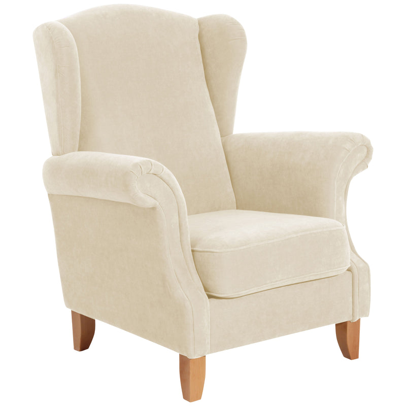 Max Winzer wingback chair Verita cream