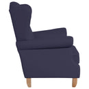 Max Winzer Ohrenbackensessel Verita dunkelblau