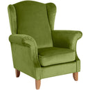Max Winzer wingback chair Verita olive