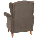 Fauteuil à oreilles Max Winzer Verita sahara