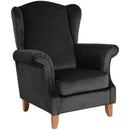 Max Winzer wingback chair Verita black