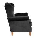 Max Winzer wingback chair Verita black