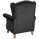 Max Winzer wingback chair Verita black
