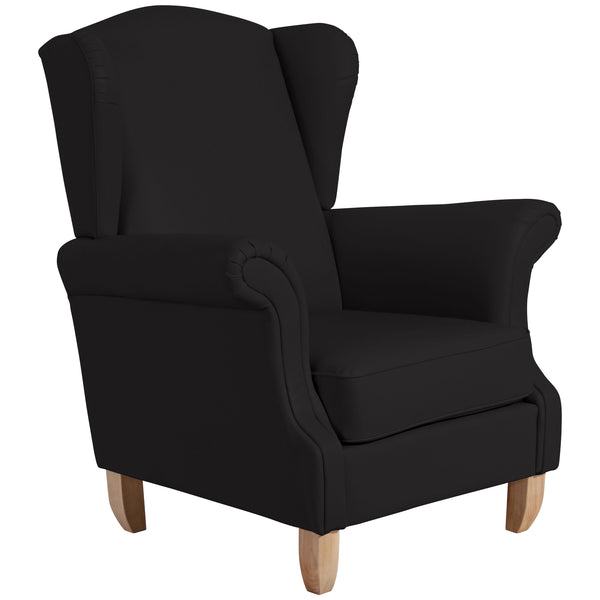 Max Winzer wingback chair Verita black