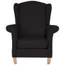 Max Winzer Ohrenbackensessel Verita schwarz