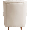 Chaise à dossier haut Vicky beige de Max Winzer