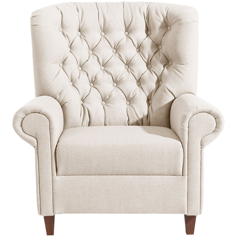 Max Winzer high-back chair Vicky cream