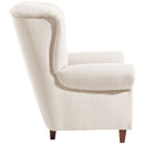 Chaise à dossier haut Vicky de Max Winzer couleur crème