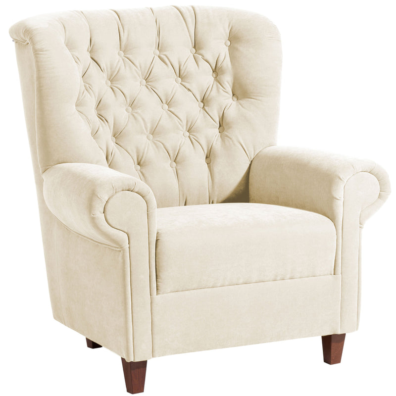 Max Winzer high-back chair Vicky cream