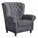 Max Winzer high-back chair Vicky grey
