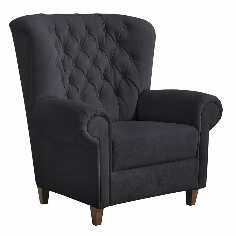 Max Winzer high-back chair Vicky black