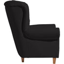 Max Winzer Hochlehnsessel Vicky schwarz