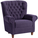 Max Winzer high-back chair Vicky violet