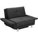 Chaise pliante avec accoudoirs Max Winzer Vincent graphite