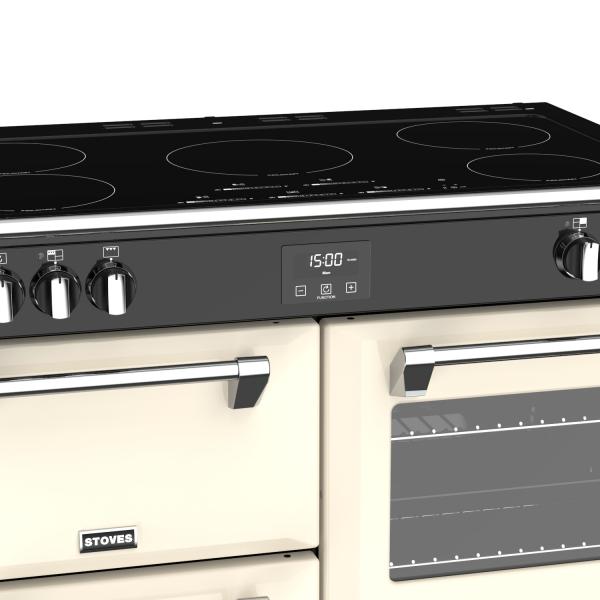 STOVES RICHMOND S1000 EGG INDUCTION Cream 