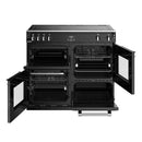 CUISINIÈRES RICHMOND Deluxe S1000 EGG INDUCTION Noir 