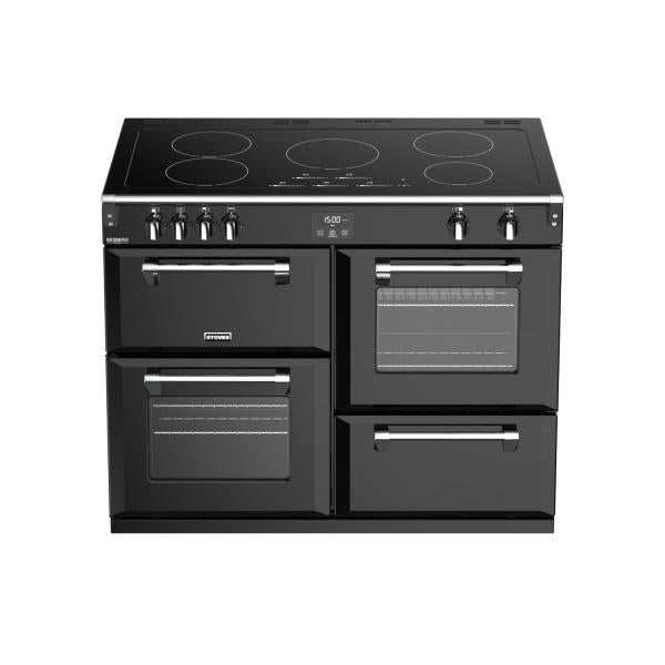 STOVES RICHMOND Deluxe S1100 EGG INDUCTION Black 