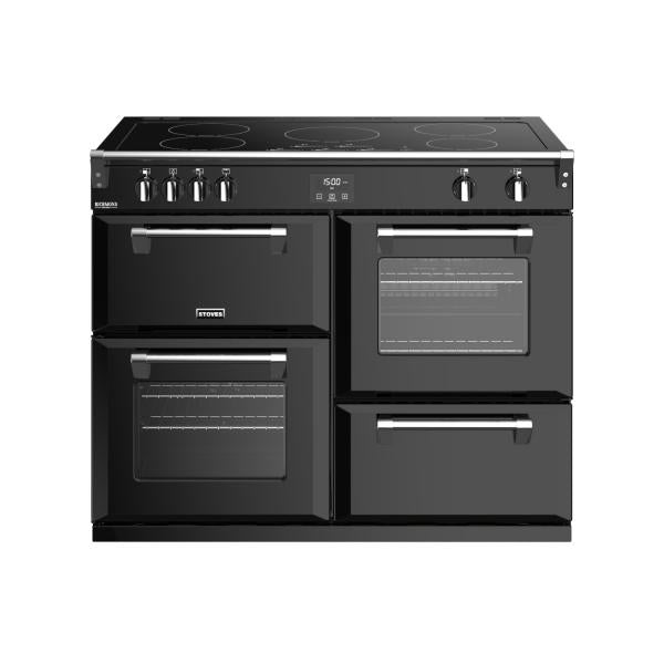 STOVES RICHMOND Deluxe S1100 EGG INDUCTION Black 