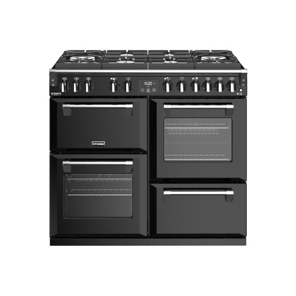 STOVES RICHMOND Deluxe S1000 GTG GAS Black 