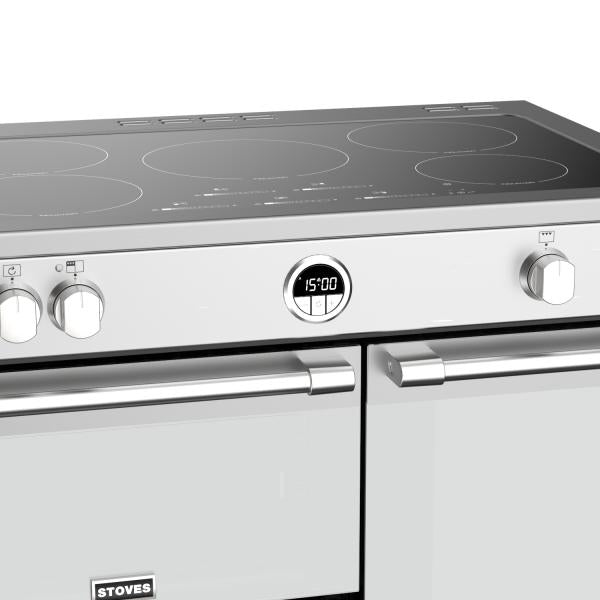 STOVES STERLING S900 EI INDUCTION stainless steel 